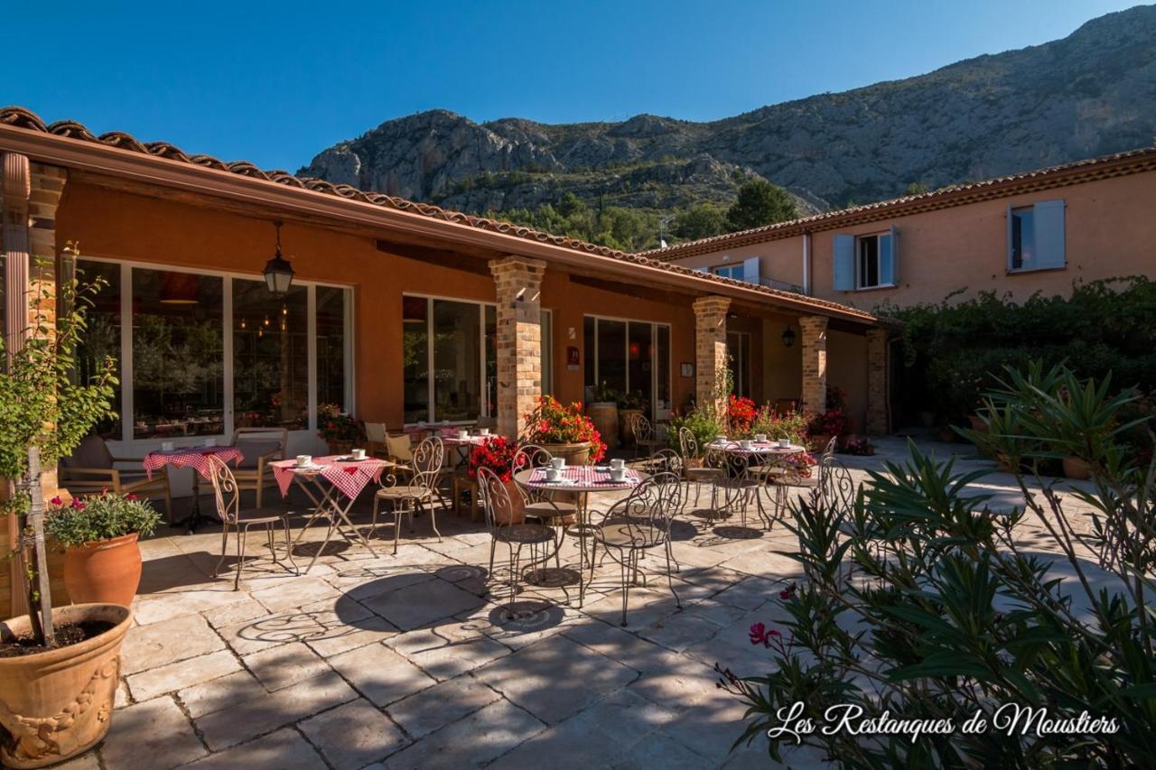 Hotel Les Restanques De Moustiers Exteriér fotografie