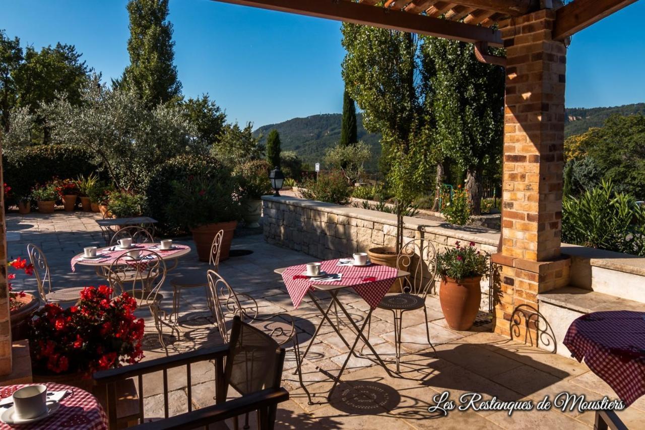 Hotel Les Restanques De Moustiers Exteriér fotografie