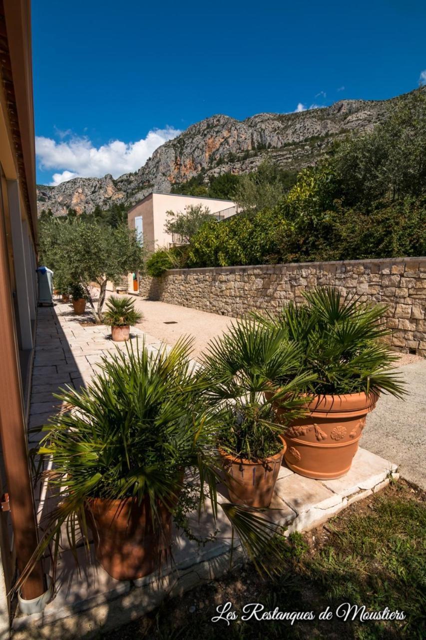 Hotel Les Restanques De Moustiers Exteriér fotografie