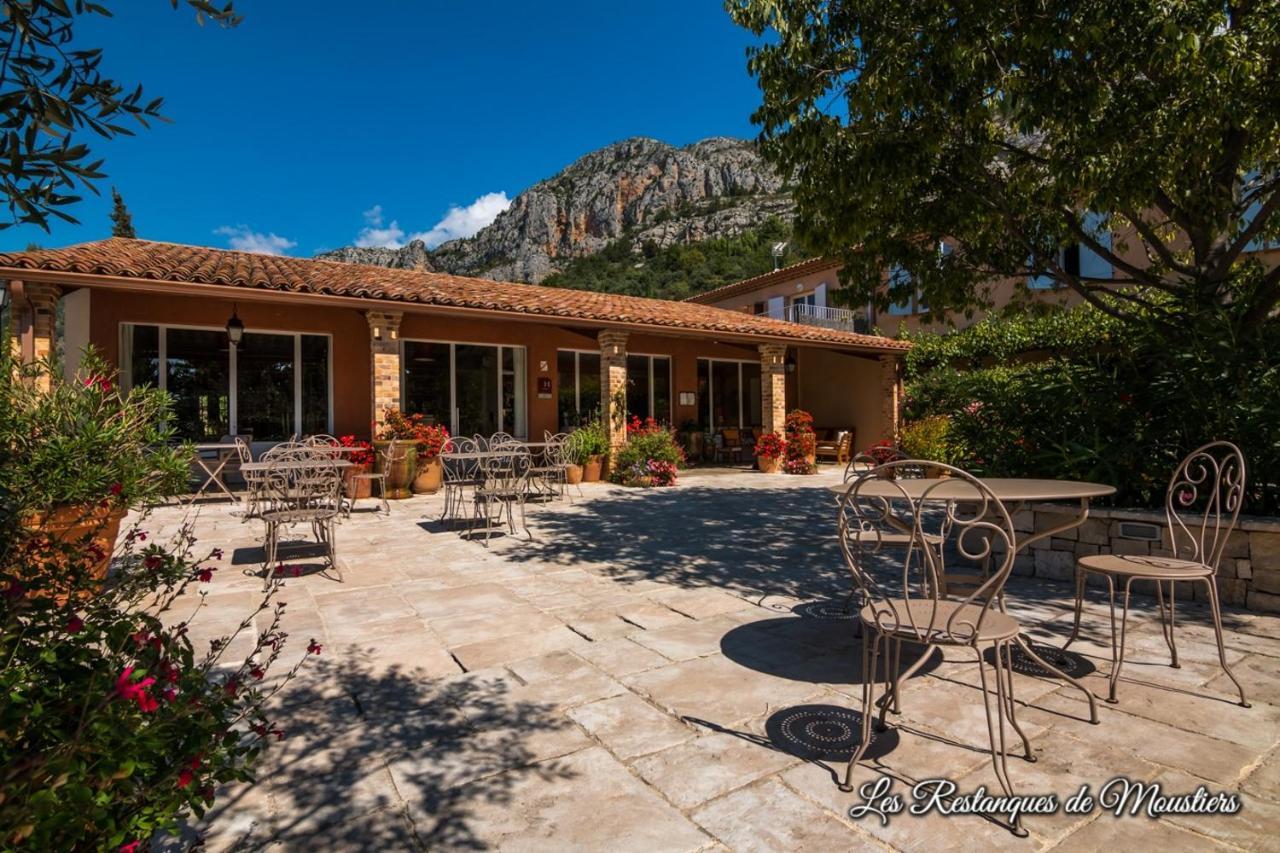 Hotel Les Restanques De Moustiers Exteriér fotografie